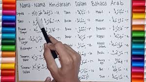 Tulisan sedemikian muncul dalam ilham saya disebabkan permikiran logik akal saya pada waktu itu mengatakan jika dalam rumi ada 10 huruf maka saya jadi bagaimana cara nak tukar nama daripada tulisan rumi ke jawi? Belajar Nama Nama Kendaraan Dalam Bahasa Arab ÙˆØ³Ø§Ø¦Ù„ Ø§Ù„Ù†Ù‚Ù„ Youtube