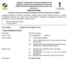 Pengerusi j/k kecil daerah kecil 5. Jawatan Kosong Jawatan Kosong Fama Terkini Kerani Lepasan Spm