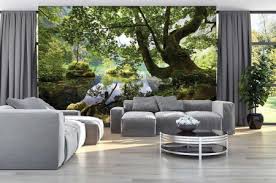 Let these chic green living rooms inspire your next interior design project and find out exactly how to incorporate the rich color in your home. Green Forest Lake Bedroom Wallpaper 10222