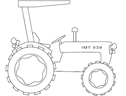 Here's a set of printable alphabet letters coloring pages for you to download and color. Simple Tractor Coloring Page Free Printable Coloring Pages For Kids