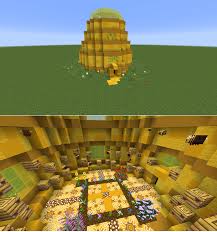 Bee nests generate in the following biomes with different chances: My Giant Bee Hive Thoughts Minecraft