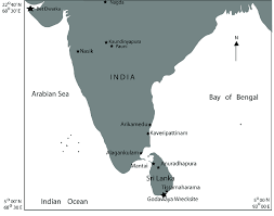 Map Of India And Sri Lanka With The Locations Of Major Archaeological Sites Download Scientific Diagram