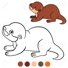 You can print or color them online at getdrawings.com for absolutely free. Baby Animal Otter Coloring Pages Coloring And Drawing