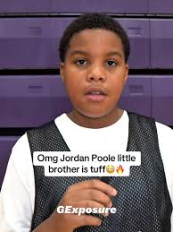 Jordan Poole Little Brother