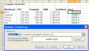 Was ich nicht gefunden habe, ist, ob ich eine formel auch für eine ganze spalte (z.b c3 bis c100) eingeben kann und aus allen einzelbeträgen dann gleich immer automatisch die mehrwertsteuer bzw. Excel Anleitung Bedingte Formatierungen Bedingt Farben Und Rahmen Anzeigen Bzw Andern
