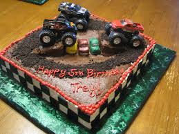 Ribbon Buttercream Monster Truck Birthday Cake Monster Jam Cake Truck Birthday Cakes