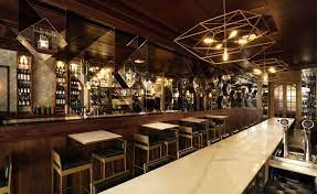 Glamour Hits Blai As Barcelona S Famed Pintxo Street Gets A Luxe Upgrade In Decadent Bar Restaurant Bar Restaurant Interior Wallpaper Magazine Restaurant Bar