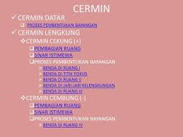 Cermin cembung merupakan sakah satu cermin memiliki permukaan bidang pantul melengkung ke arah luar. Cermin Ppt Download