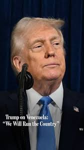 President Trump said the U.S. would run Venezuela until there can be a  “proper” transition, after the U.S. carried out strikes against the country  and captured Venezuelan President Nicolás Maduro., ...
