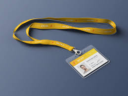 Lanyard Name Tag Badge Mockup By Coloformia On Creativemarket In 2020 Name Tags Lanyard Personalized Items
