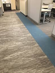 Veil Carpet Tile 12 X 48 With The Brights Blue By Ef Contract Flooring Carpet Tiles Tiles Flooring