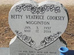 Betty Veatrice Cooksey Wigginton (1937-2011)