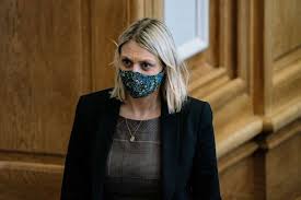 Ministeren forlod basen igen mandag morgen, få timer inden, at den kom under angreb. Engell Trine Bramsen Er Pa Vej I Krise Efter Kritik Ikast Brandenyt