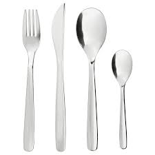 10 best modern flatware sets of july 2021. Ikea Mopsig Modern Silverware Cutlery Set 16 Piece Flatware Set Service For 4 Superior Quality 18 10 Stainless Steel Mirror Polished Buy Online In Angola At Angola Desertcart Com Productid 71404305