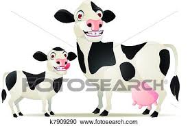 Baby k ретвитнул(а) renato tortarolo. Mutter Baby Kuh Clipart K7909290 Fotosearch