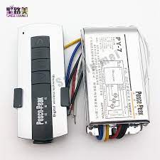 led 3 road remote switch controller 1000w 3ch high voltage switch packet controller wireless rf sensitive remote control swi high voltage remote control remote