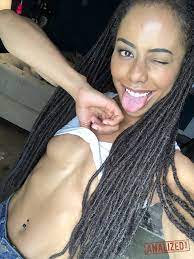 Ebony cutie Kira Noir loves to take nude selfie 11 photos