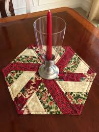 1551 Best Table Runnerstoppers Images On Pinterest Table Runners Free Hexagon Table Table Topper Patterns Quilted Table Runners Patterns Patchwork Table Runner