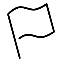 The white flag is an internationally recognized protective sign of truce or ceasefire, and request for negotiation. White Flag Icons Download Free Vector Icons Noun Project