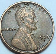 What errors exist on 1926 wheat pennies? 1926 D Lincoln Wheat Penny Coin Value Prices Photos Info