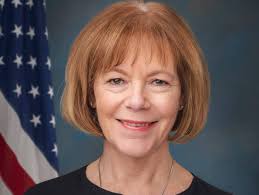 Minnesota Sen. Tina Smith was one of just nine Democrats to vote no