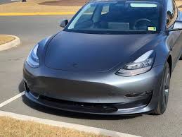 Matte Grey Tesla Model 3 Tesla Model X Tesla Model Tesla
