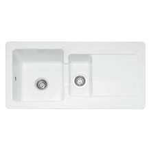 Kitchen sinks come in numerous basin configurations along with installation methods including single bowl, double bowl and top mount. Ceramic Kitchen Sinks Sinks Taps Com