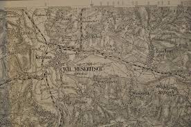 Okres vsetín, zlínský kraj, česko. Vsetin Roznov Valasske Mezirici Velke Karlovice Javorniky Mapa 1929 Aukro