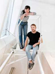 Designers Shizuka Saito And Valentin Dubois From Atelier Baltik In Geneva Switzerland Shot For Ideat Magaz Photographer Headshots Corporate Portrait Portrait