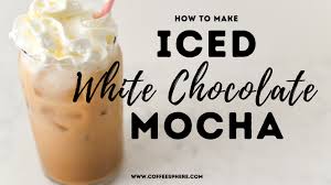 Coffee and alcohol get along very well. Iced White Chocolate Mocha Recipe Coffeesphere