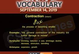 Daily Dawn Vocabulary With Urdu Meaning 31 January 2019 Vocabulary English Vocabulary Meant To Be