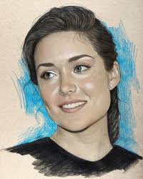 Here's a drawing I did of @msmeganboone a year or two ago (who can even  remember when things have happened in the last 2 years??) I drew it while  binge-watching @nbcblacklist but