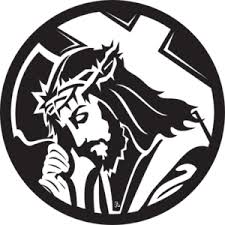 Jesus Carrying The Cross Clip Art Vector Clip Art Online Royalty Free Public Domain Jesus Drawings Cross Vector Scroll Saw Patterns