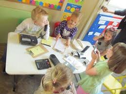 Promoting Communication Skills In Preschool Dramatic Play Preschool Preschool Technology Kids Learning Activities