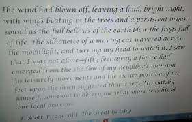 A Great Passage From Chapter 1 Of The Great Gatsby Describing Nick Carraway S First Encounter From A Distanc Great Gatsby Quotes Success Quotes Gatsby Quotes