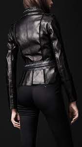 Holy Moly So Hot Must Have Jacket Fashion Burberry Leather Jacket New Clothing Trends