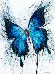 Night Sky Butterfly By Ashvin Harrison Paintings For Sale Bluethumb Online Art Gallery Art Ashv Butterfly Art Painting Butterfly Painting Butterfly Art