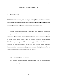 Abdullah hassan (2003) membahagikan ayat majmuk gabungan kepada dua. Pdf Sintaksis Analisis Teks Norasmawani Yusoff Academia Edu