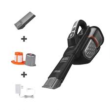 Black And Decker Cordless Car Vacuum Black Decker Dustbuster Handheld Vacuum Cordless Advancedclean Black Hhvk515j00ff Canister Vacuums In 2020 Handheld Vacuum Cordless Vacuum Best Handheld Vacuum