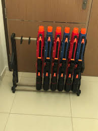 This video shows how i made my nerf gun rack for my son. Nerf Gun Rack Hobbies Toys Toys Games On Carousell
