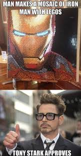 Iron Man Mosaic Www Meme Lol Com Iron Man Funny Iron Man Memes Funny Marvel Memes