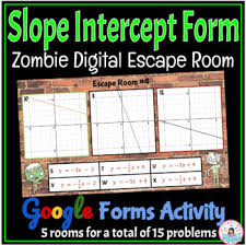 Sketch the graph of each line. Zombie Slope Worksheets Teaching Resources Teachers Pay Teachers