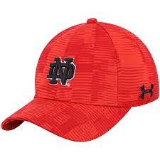 Men S Under Armour Red Notre Dame Fighting Irish Primary Logo Signal Caller Performance Adjustable Hat Adjustable Hat Notre Dame Fighting Irish Fighting Irish