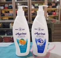[Marina] UV White Hand & Body lotion pump 350ml