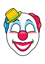 Malvorlagen die schonsten kostenlosen ausmalbilder heimwerker de / malvorlagen clowns & fasching 1. Masken Basteln Maskenvorlagen Pdf Drucken