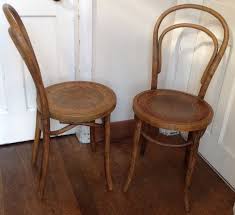 Lovely Pair Of Bentwood Cafe Chairs Austrian After Thonet Circa 1920s Sold Ghế