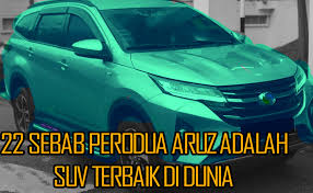 Bisa dibilang, pajero sport adalah big suv yang lengkap karena ia. Kereta Info Kdi Jom Tengok Macam Mana Kalau Suv Itu Rekaannya Perfect Seperti Aruz Ini Yang Indah Indah Je Kita Story Sebab Smalam Ramai Fans Yang Koyak Http Kereta Info 22 Sebab Perodua Aruz Suv Terbaik Dunia Aruz Test Drive Review Facebook