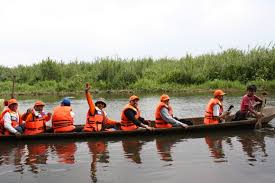 Mereka membentuk populasi dan hinggap di pepohonan. Wisata Rawa Dano Serang Banten