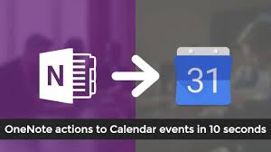 Create Events From Onenote Tasks Support Taskclone