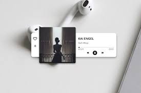 Elegant Music Player Rainmeter Skin